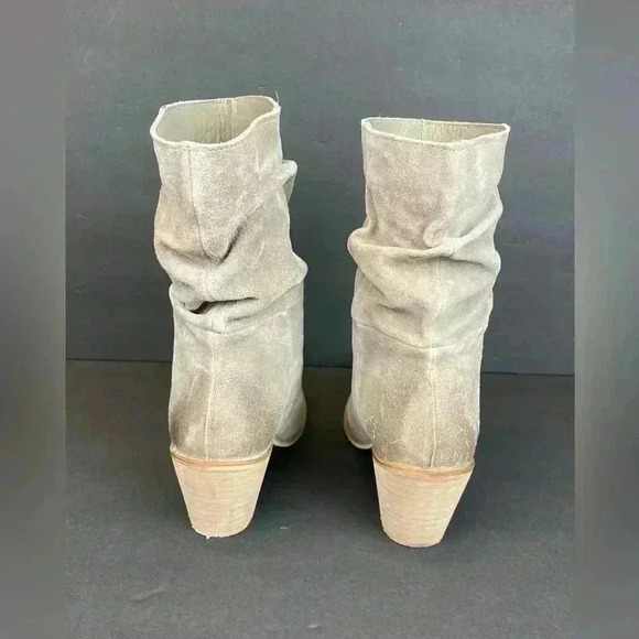 Cleo + Wolf Womens Dani Taupe Leather Pointed Toe Cowgirl Western Boots sz 10 M - Picture 10 of 11